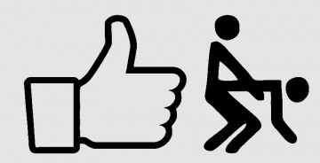 Autocolante - Like Sex / Gosto Sexo