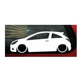 Autocolante - Opel Corsa D 3 Portas