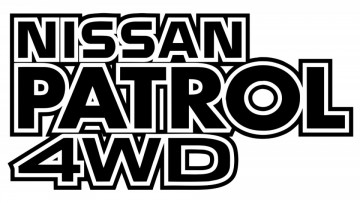 Autocolante para Nissan Patrol 4WD
