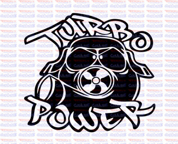 Autocolante - Turbo Power
