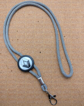 Fita (lanyard) de Pescoço Ajustável para Renault