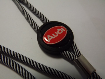 Fita Porta Chaves (lanyard) de Pescoço Ajustável para Audi