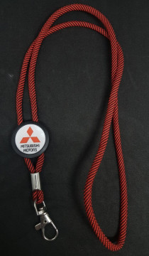Fita Porta Chaves (lanyard) de Pescoço Ajustável para Mitsubishi