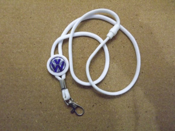 Fita Porta Chaves (lanyard) de Pescoço Ajustável para Volkswagen