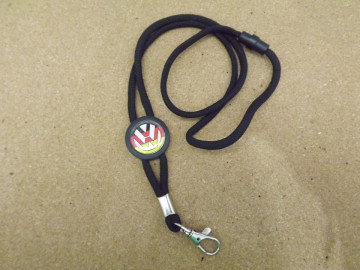 Fita Porta Chaves (lanyard) de Pescoço Ajustável para Volkswagen