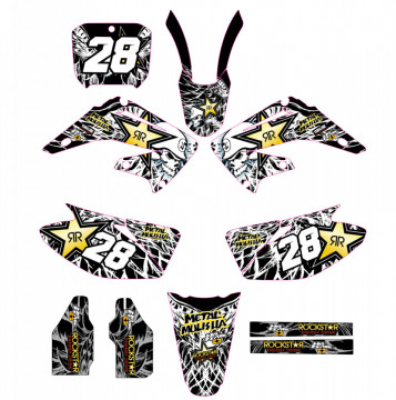 Kit Autocolantes Para Honda CR 125 / 250 02-07
