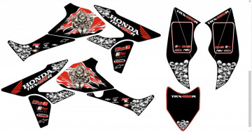 Kit Autocolantes Para HONDA TRX 450R 05-08