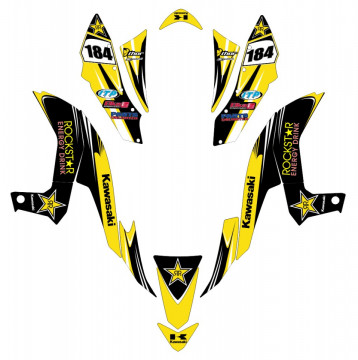 Kit Autocolantes Para Kawasaki KFX 450