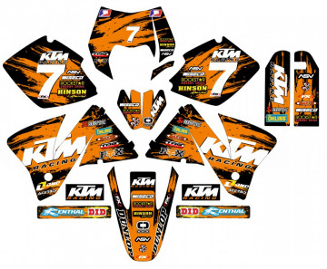 Kit Autocolantes Para KTM EXC / XC 98-01