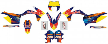 Kit Autocolantes Para Moto - KTM EXC / XC / XCF 14-16