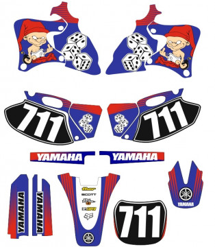 Kit Autocolantes Para Moto - Yamaha YZF 250 400 426 98-02