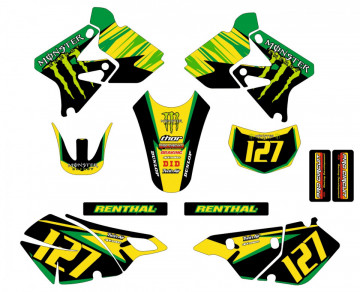 Kit Autocolantes Para Suzuki DRZ 400 02-07