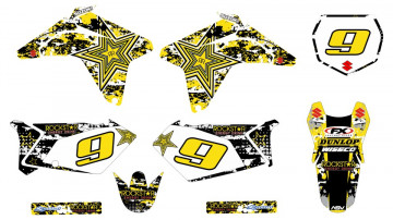 Kit Autocolantes Para Suzuki RMZ 450 - 2006