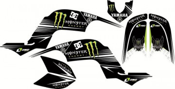 Kit Autocolantes Para Yamaha Raptor 660