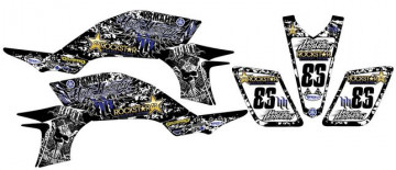Kit Autocolantes Para Yamaha YFZ 450 03-08