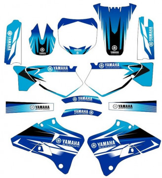 Kit Autocolantes Para YAMAHA YZ / WR 125 / 250 96-01