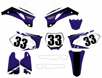 Kit Autocolantes Para Yamaha YZF 250 / 450 06-09