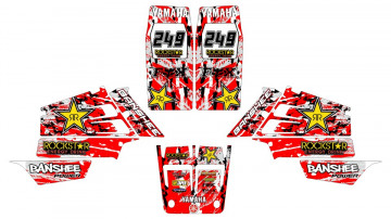 Kit de Autocolantes Para Yamaha Banshee 350