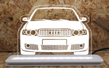 Moldura / Candeeiro com luz de presença - Audi A4 B6