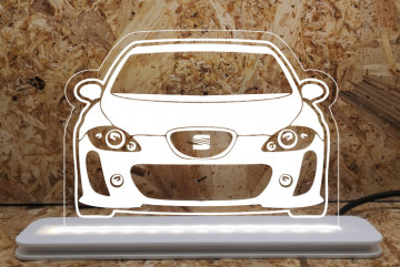 Moldura / Candeeiro com luz de presença - Seat Leon 1P