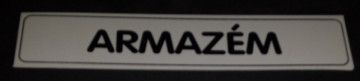 Placa PVC - Armazém