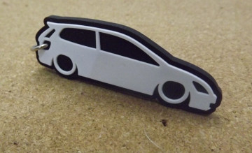 Porta Chaves com silhueta de Honda Civic EP