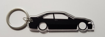 Porta Chaves de Acrílico com silhueta de BMW E46 Coupe