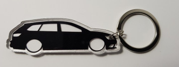 Porta Chaves de Acrílico com silhueta de Seat Leon ST