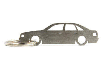 Porta Chaves em inox com silhueta com Audi 80