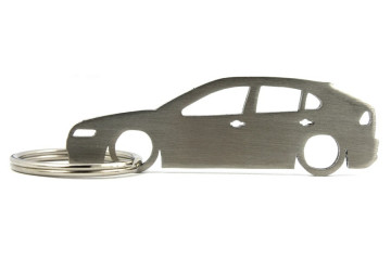 Porta Chaves em inox com silhueta com Seat Leon 1M 5P