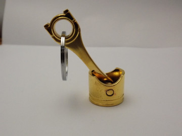 Porta Chaves - Pistão Dourado
