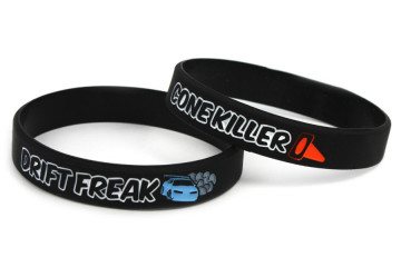 Pulseira- Drift Freak / Cone Killer Preto