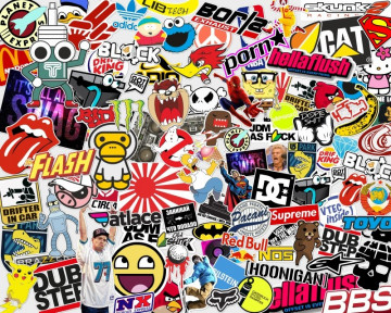 Sticker Bomb - Variado