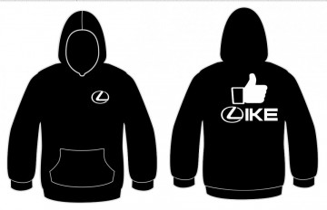 Sweatshirt com capuz com Like Lexus