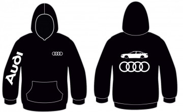 Sweatshirt com capuz para Audi 80