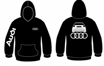 Sweatshirt com capuz para Audi A3 8P traseira