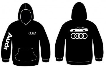 Sweatshirt com capuz para Audi A6 C5