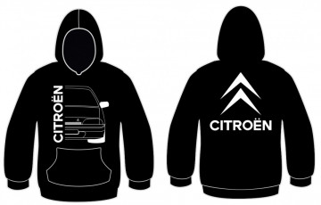 Sweatshirt com capuz para Citroen AX