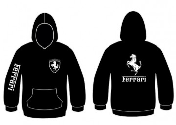 Sweatshirt com capuz para Ferrari