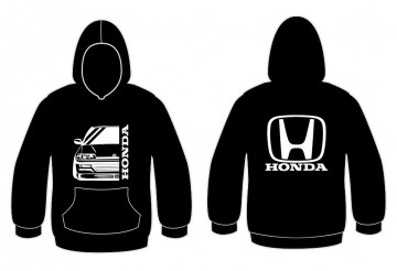 Sweatshirt com capuz para Honda Civic