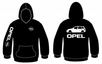 Sweatshirt com capuz para Opel Corsa B (5 portas)