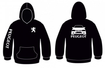 Sweatshirt com capuz para Peugeot 205