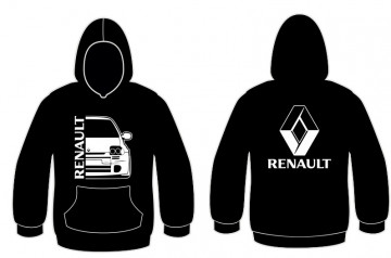 Sweatshirt com capuz para Renault Clio 2 Faze 1