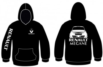 Sweatshirt com capuz para Renault Mégane II