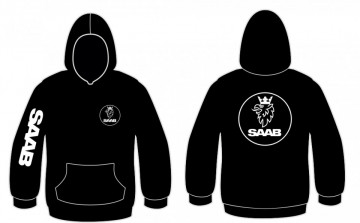 Sweatshirt com capuz para Saab