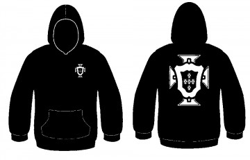 Sweatshirt com capuz - Portugal (Federação)