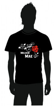 T-shirt com Melhor mãe