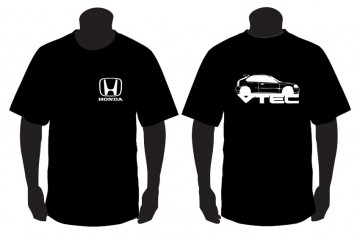 T-shirt para honda civic ek vtec