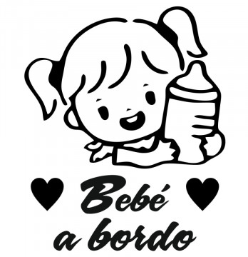 Autocolante com Bebé a Bordo