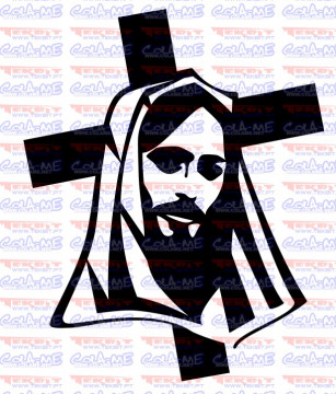 Autocolante - Cristo